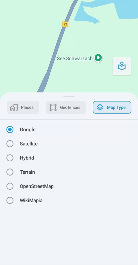 Map types
